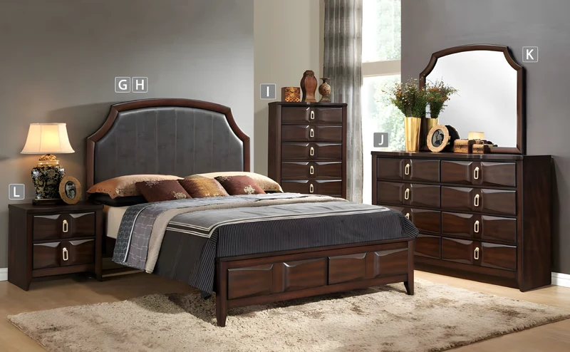 6-Pieces Nina Bedroom set