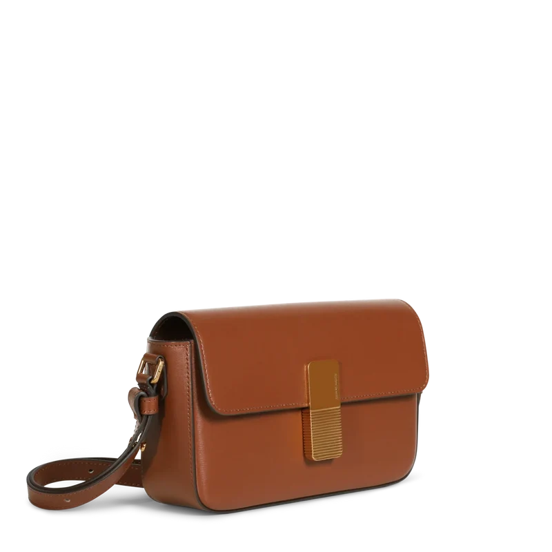 Monceau Baguette - Cuir Box Camel