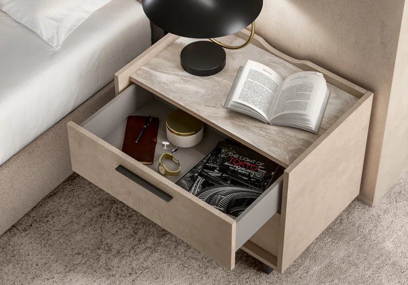 Chambre complète 160x200 avec semainier – Dune