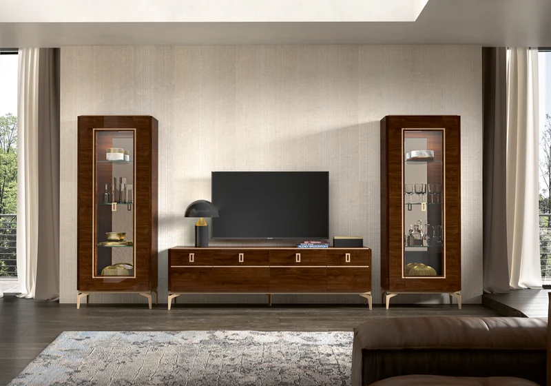 Meuble TV 195 noyer – Eva