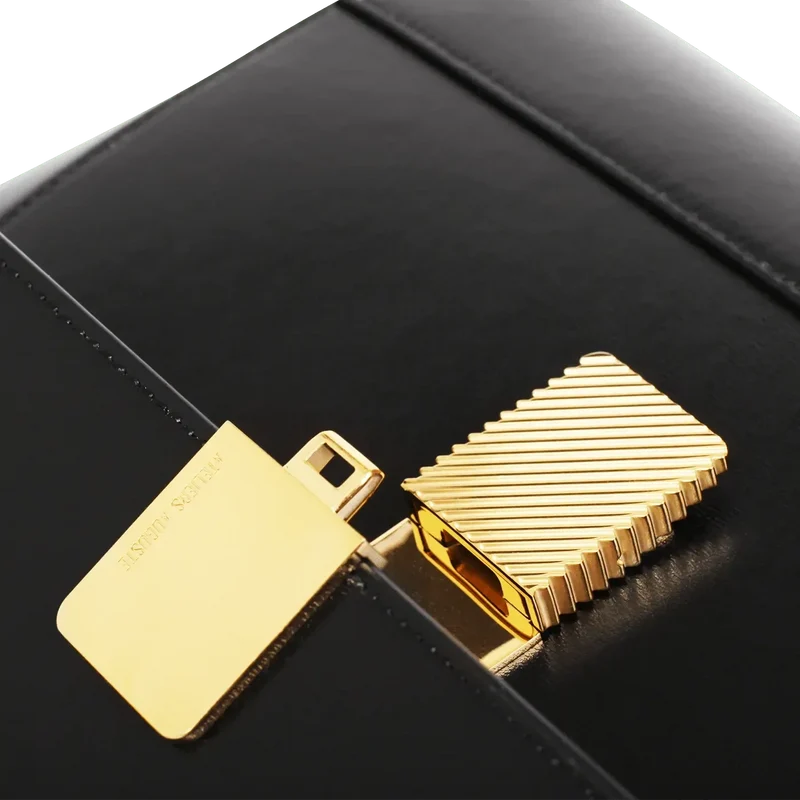 Marly - Cuir Box Noir