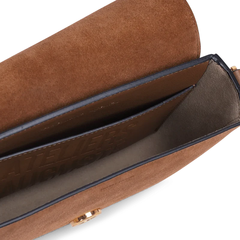 Mini Monceau - Cuir Velours Camel