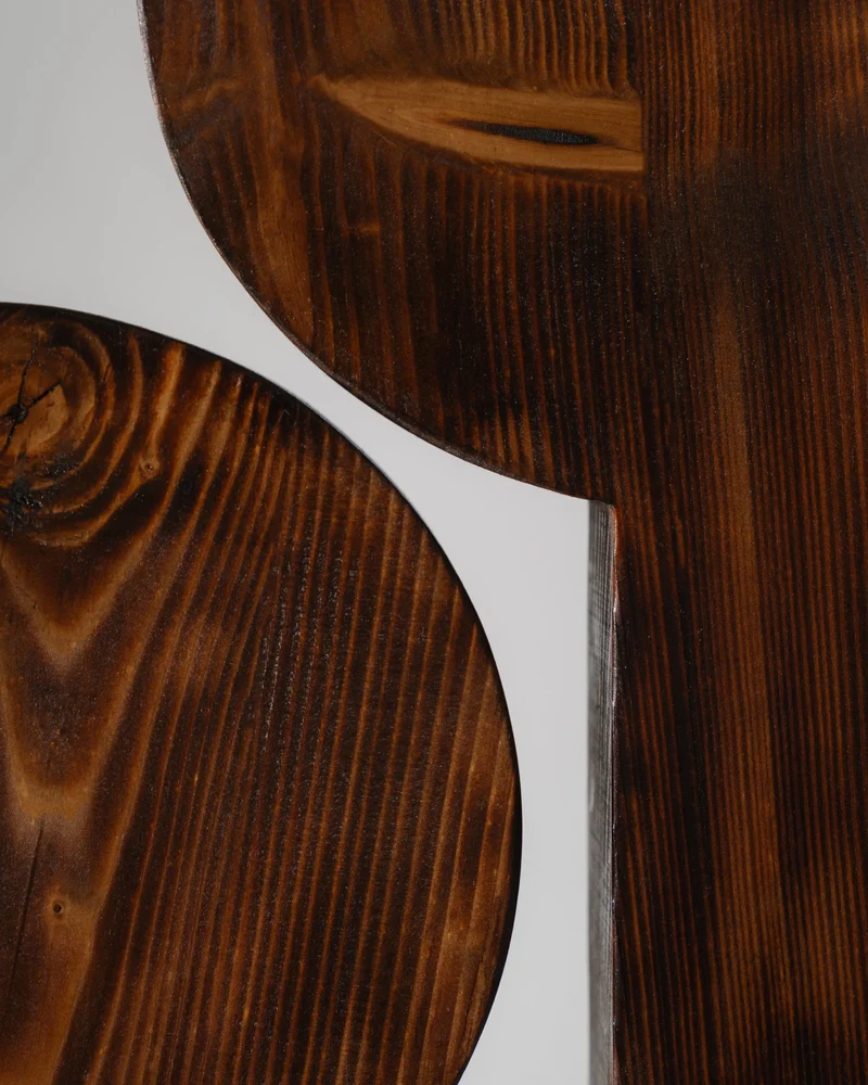 Speaking Chair in Hand Carved Nordic Fir Wood