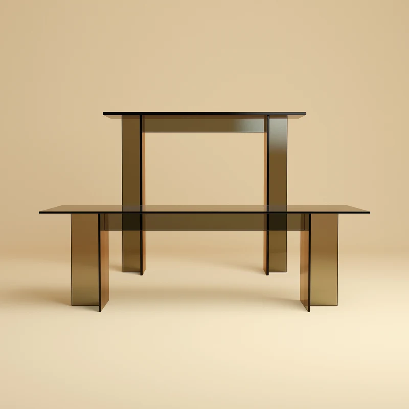 Glass Console Table - NAZ Series