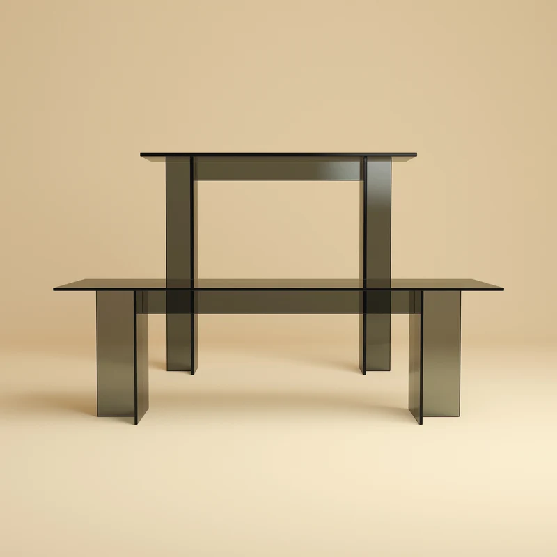 Glass Console Table - NAZ Series
