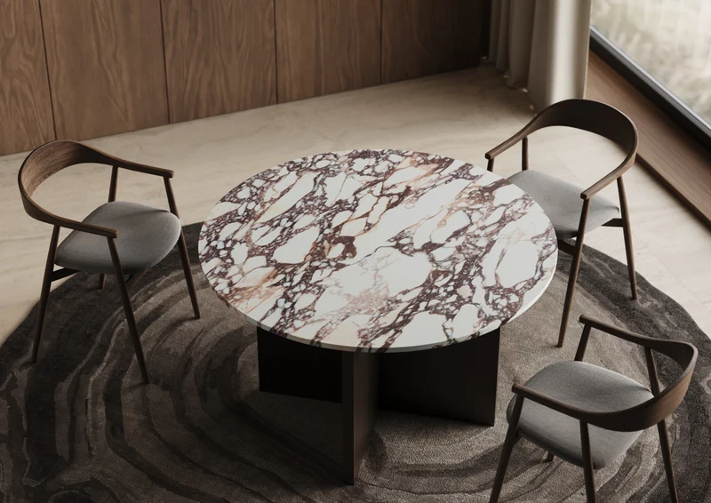 Wooden Dining Chair - MIKURA Series in Smoked Oak
