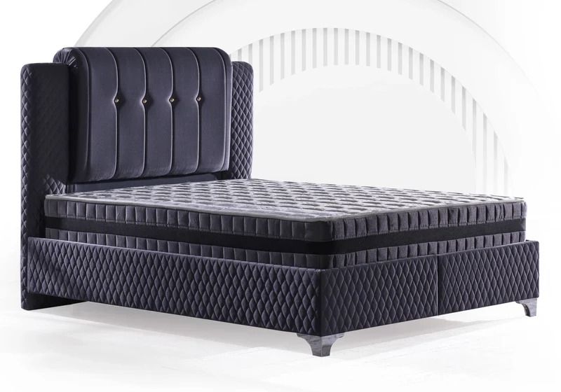 Matelas ferme aération velours 29 cm - HERO