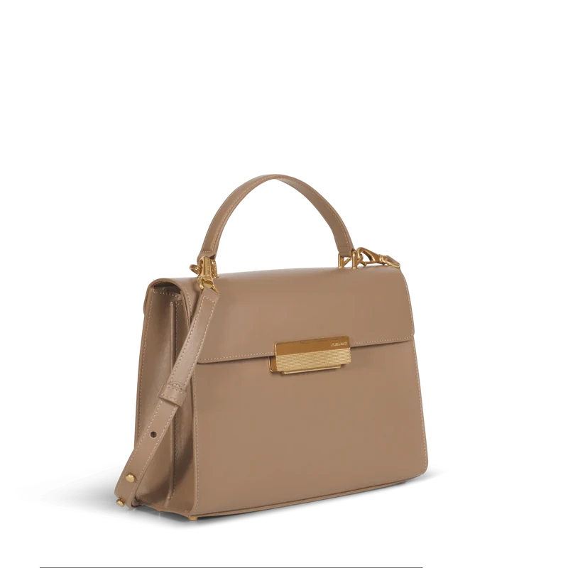 Capucine - Cuir Box Taupe