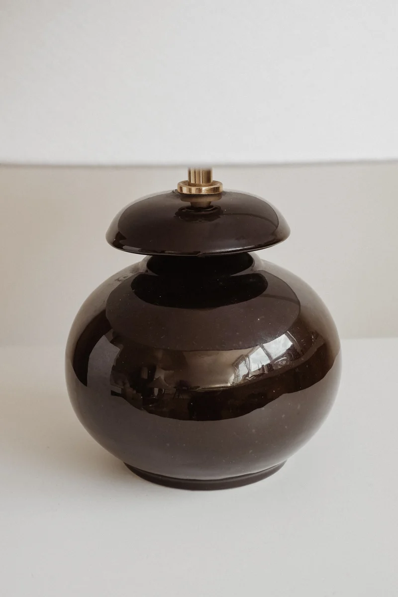 Vintage The Eclipse Ceramic Table Lamp