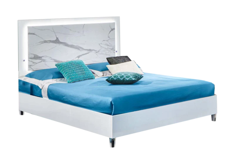 Chambre complète marbre blanc moderne – CRISTAL