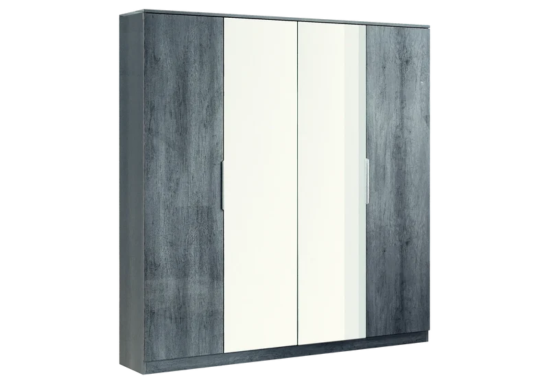 Chambre complète design bois gris foncé – LUNA