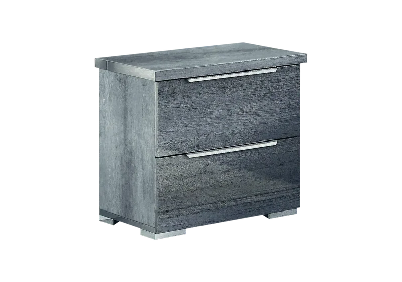 Chambre complète design bois gris foncé – LUNA