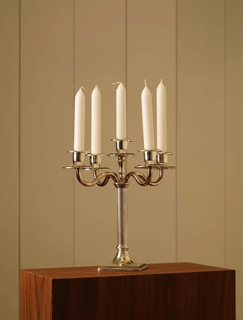 Silver Banquet Candelabra