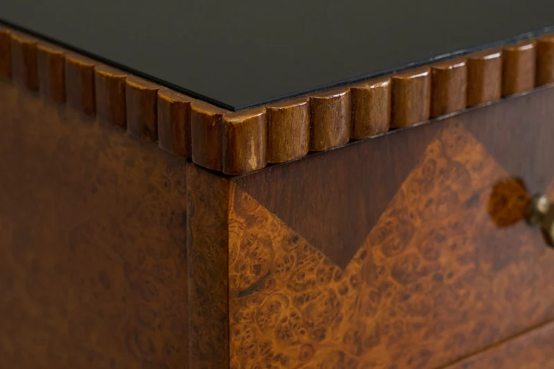 Exceptional Pair of Art Deco Cabinets Europe 1930s