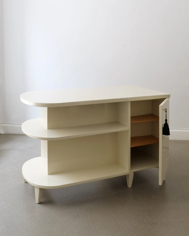 1930s Swedish Lacquered Desk/Console
