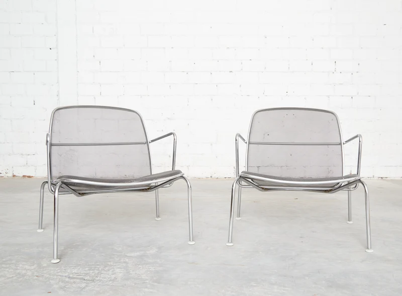Two "Web Chairs" by Antonio Citterio for B&B Italia