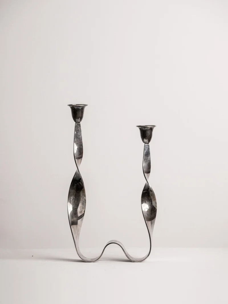 Guido Niest Cobra Candelabra, Italy 1980s