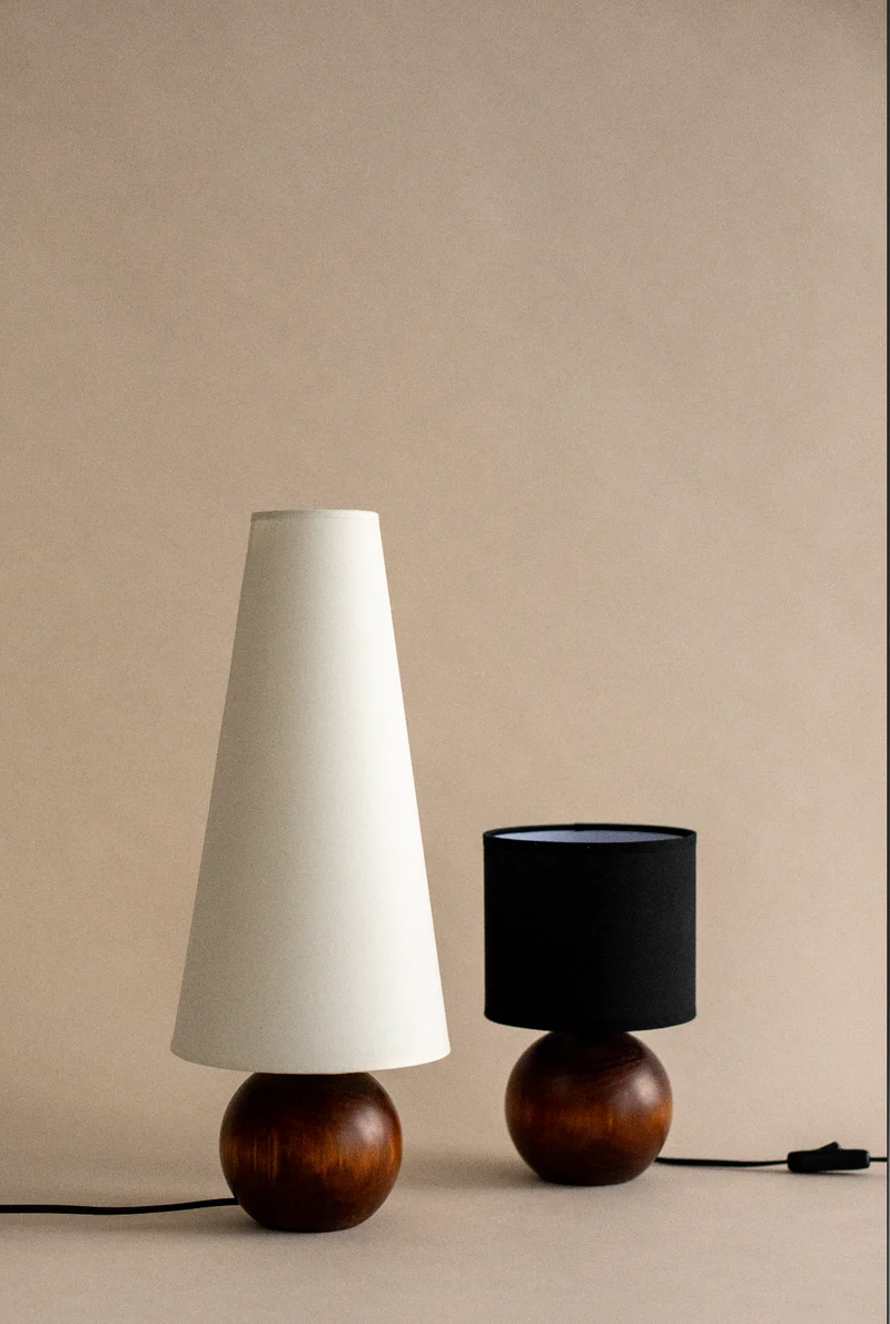 Sao Miguel Wood Table Lamp