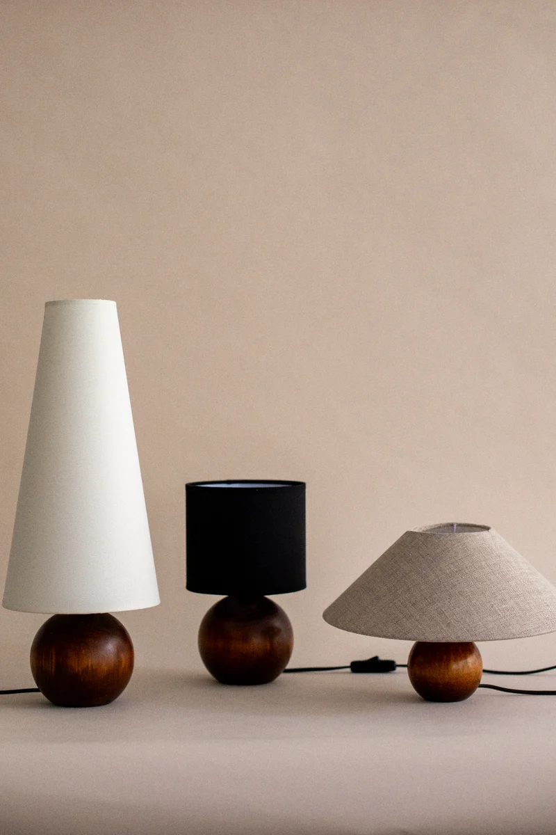 Pico Wood Table Lamp