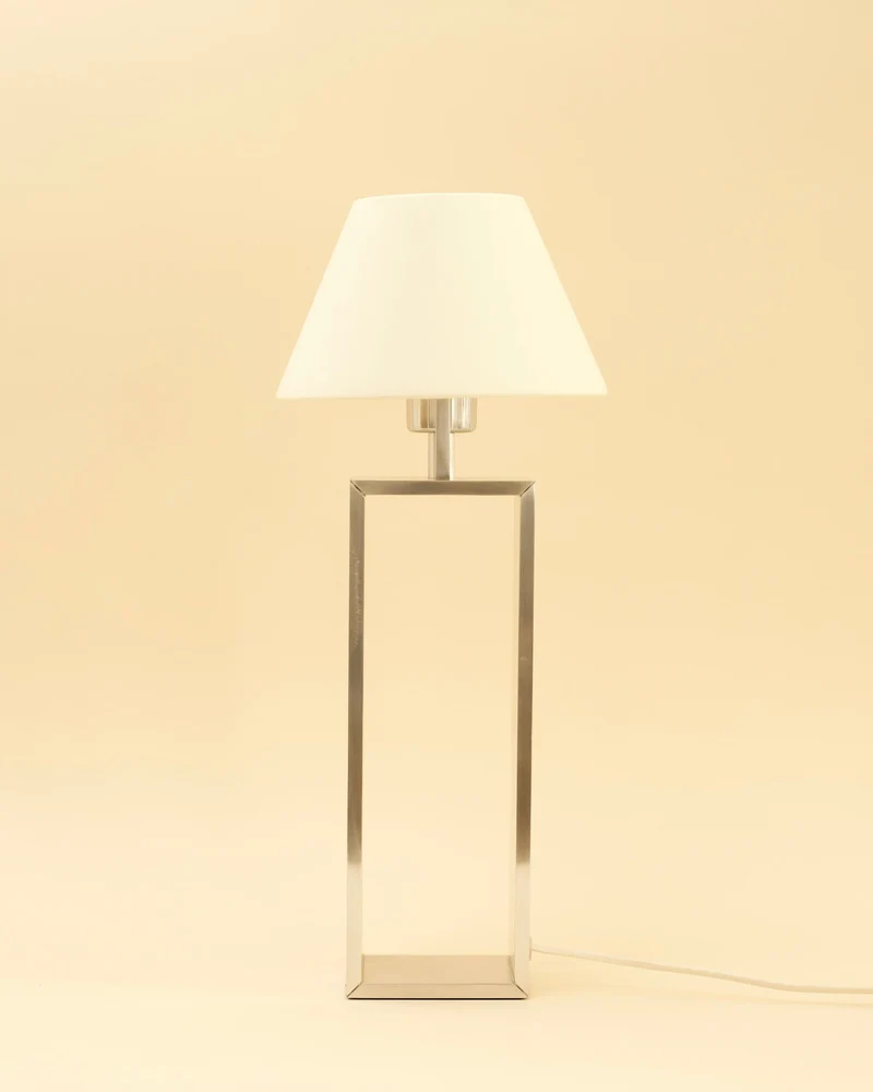Vintage BREUER Fabric Table Lamp