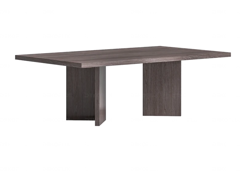 Table basse rectangulaire orme design V - Viola
