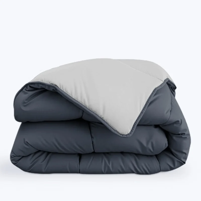 Couette sans housse bicolore