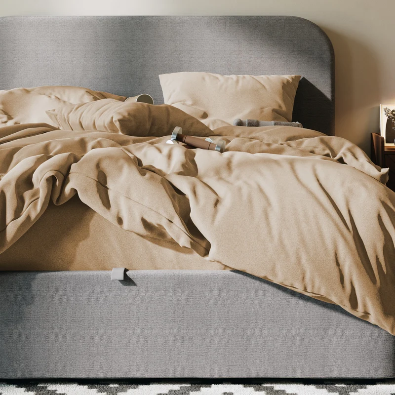 Drap housse flanelle de coton