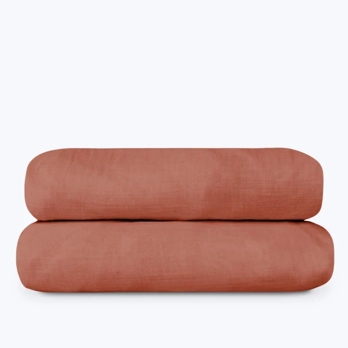 Drap plat gaze de coton