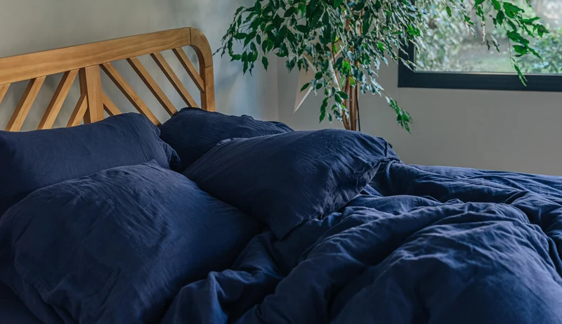 Drap plat gaze de coton