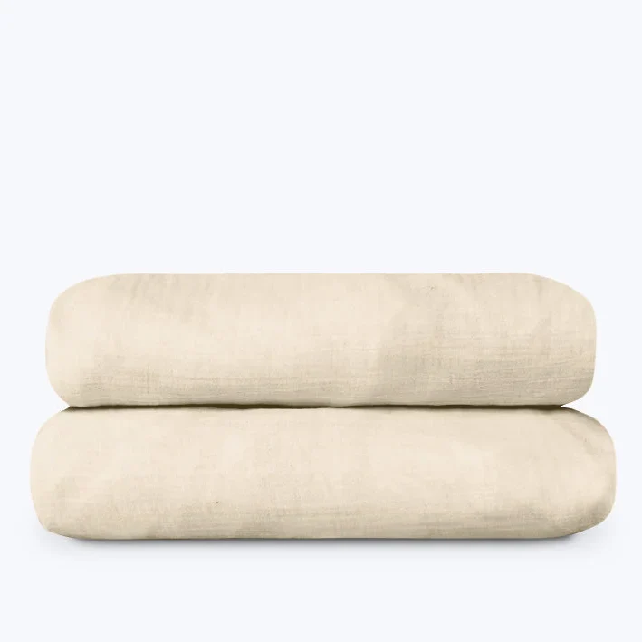 Drap plat gaze de coton