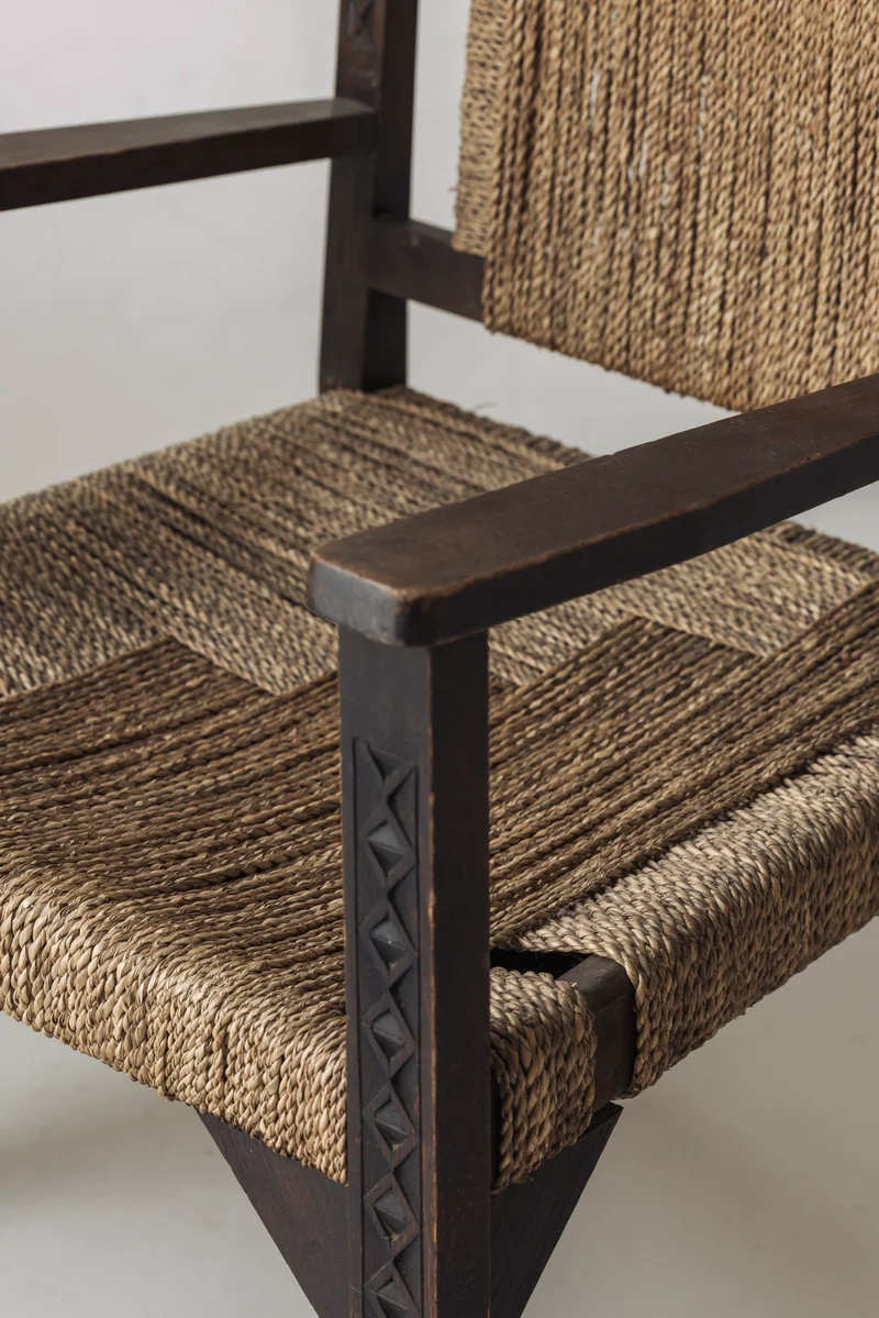 French Modernist Easy Chairs in the Manner of Francis Jourdain, 1940s