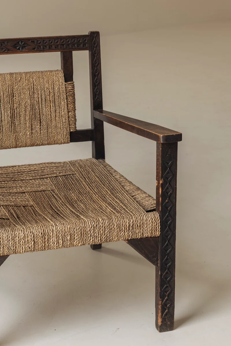 French Modernist Easy Chairs in the Manner of Francis Jourdain, 1940s