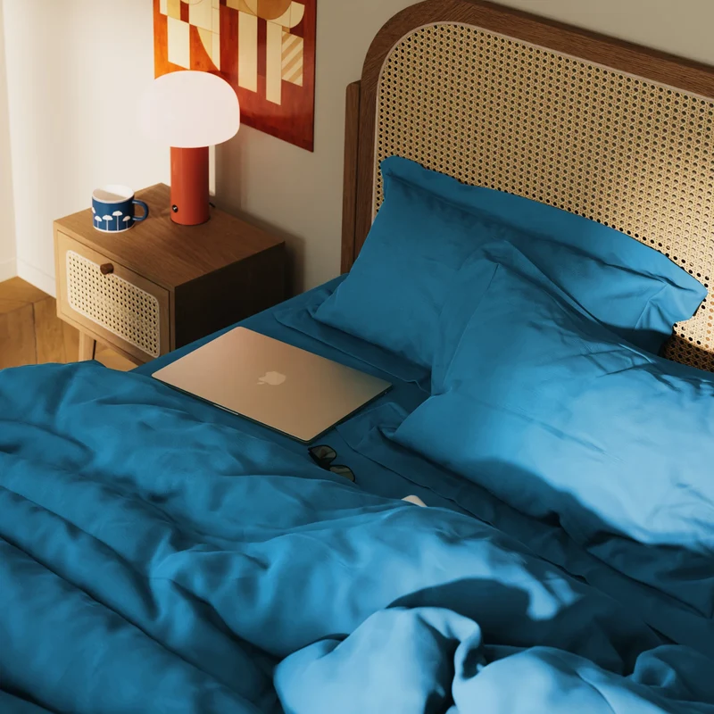 Drap plat percale