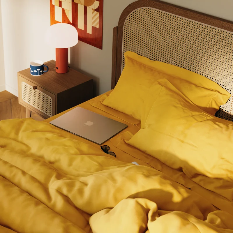 Drap plat percale