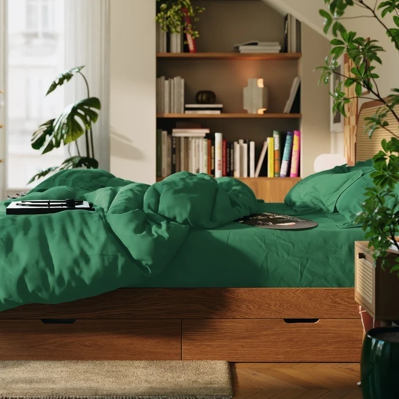 Drap plat percale
