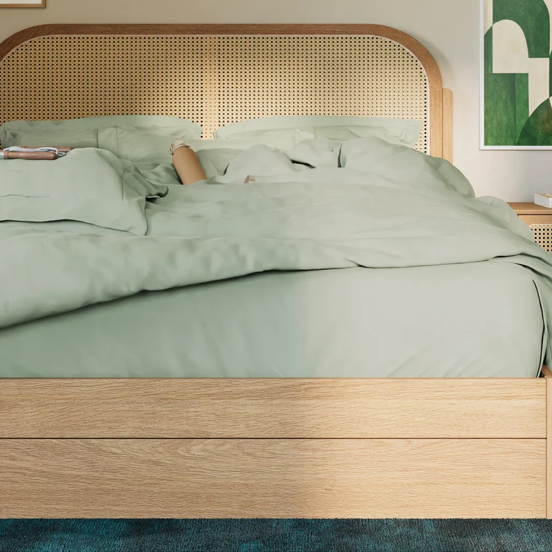 Drap plat percale
