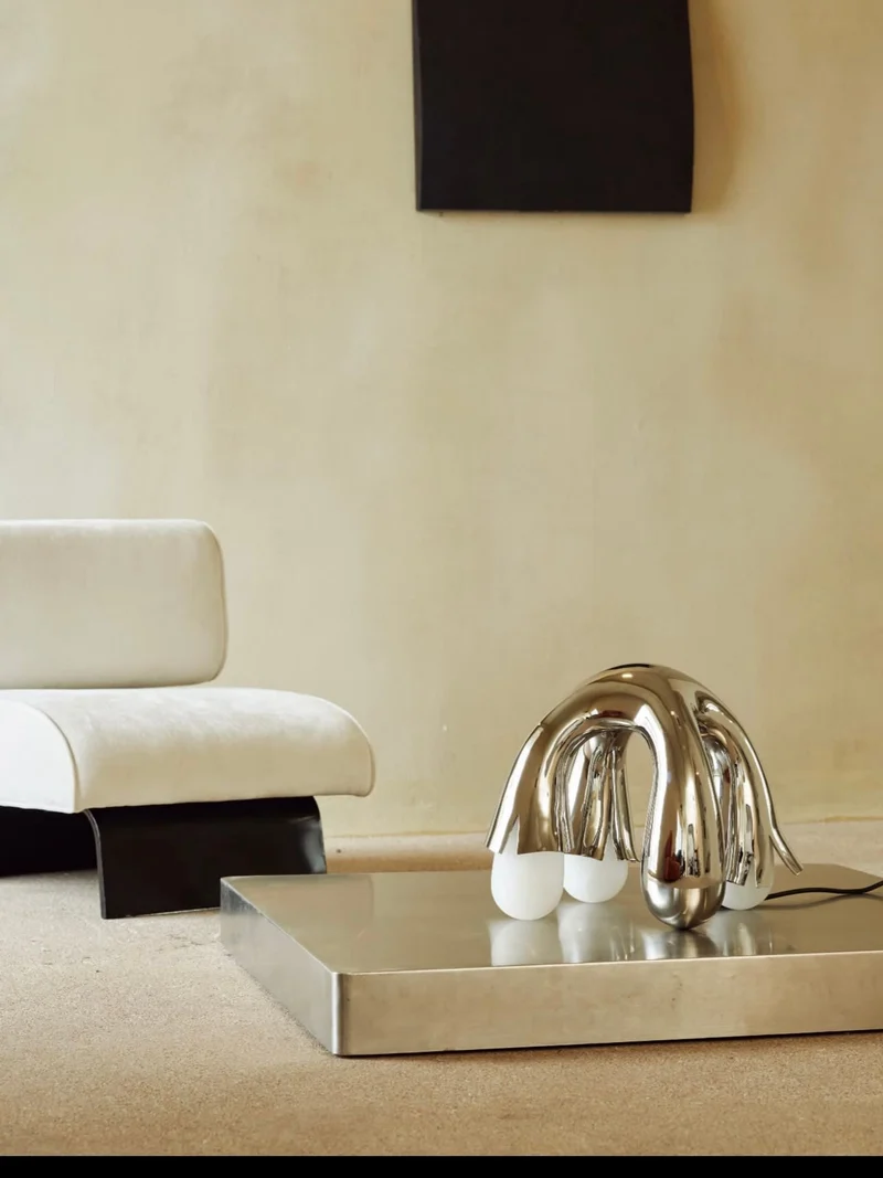 Sculptural Alabaster Table Lamps - Collection X Felure