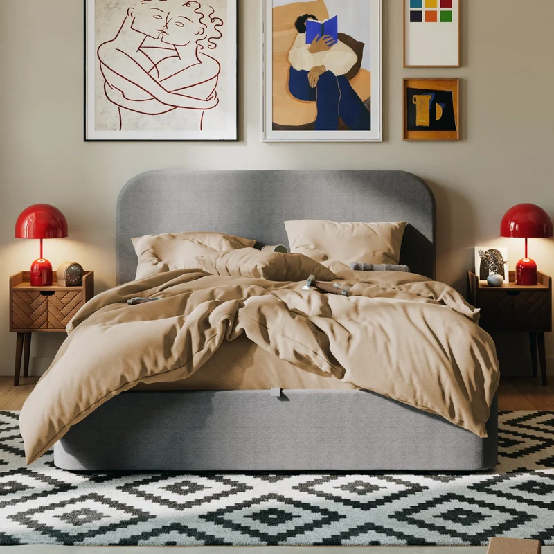 Housse de couette flanelle de coton