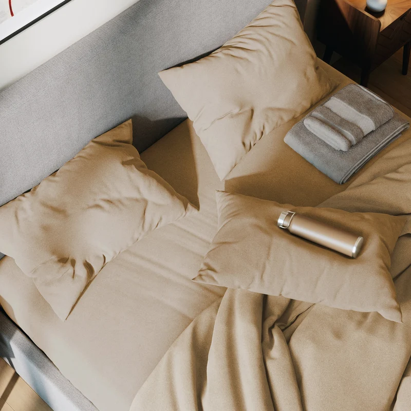 Housse de couette flanelle de coton