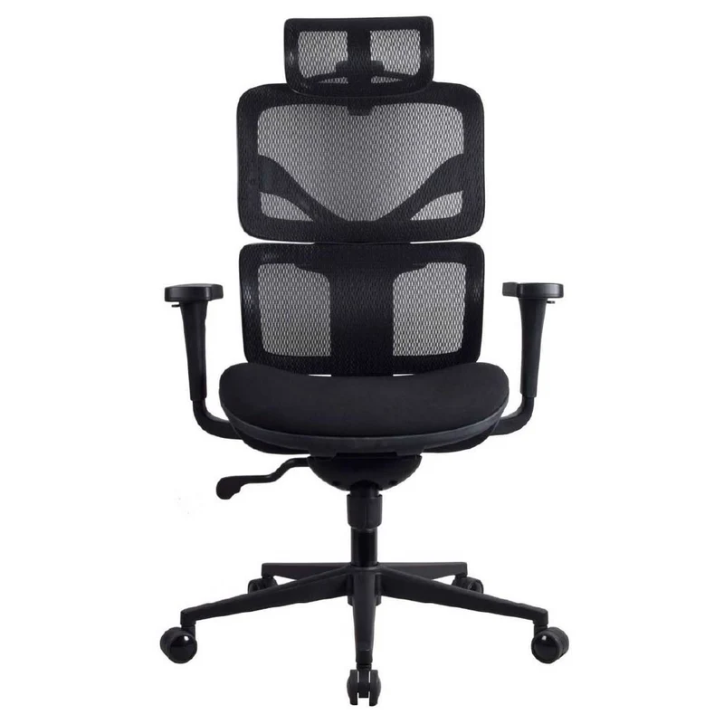 Chaise ergonomique de bureau - TERRANA en mousse et maille