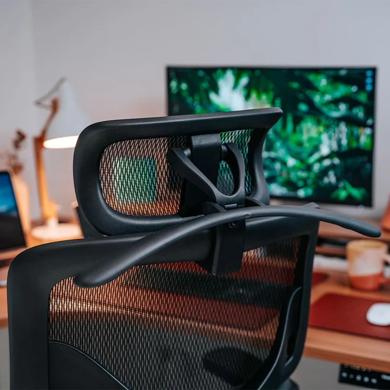 Chaise ergonomique de bureau - TERRANA en mousse et maille