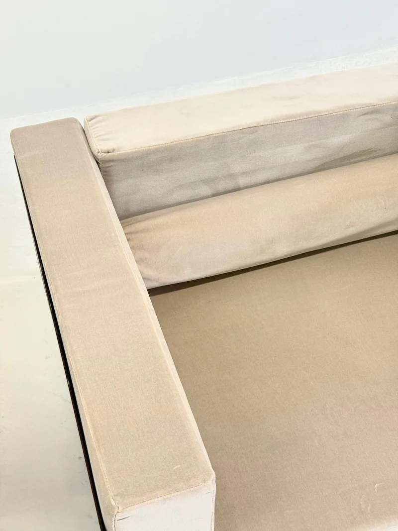Sculptural Italian Metal Lounge Chair