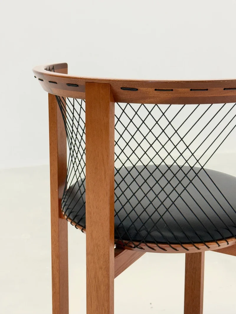 Set of 4 Tranekær String Chairs by Niels Jørgen Haugesen