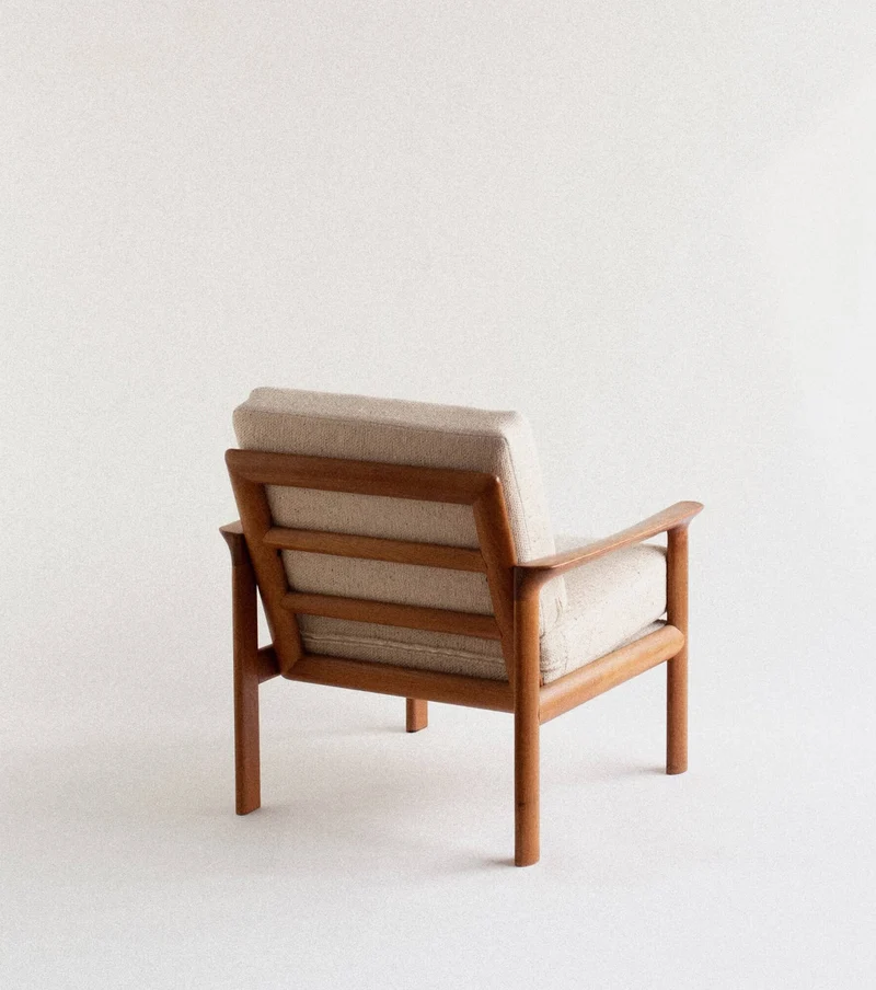 Danish Teak Lounge Chairs by Arne Wahl Iversen for Komfort