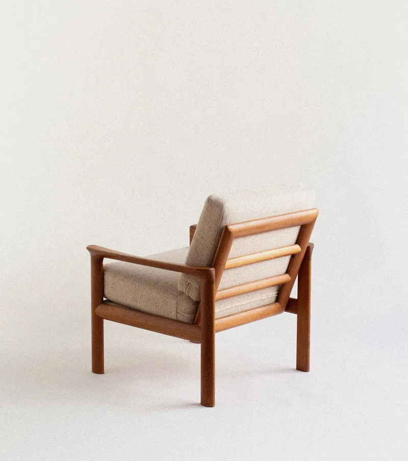 Danish Teak Lounge Chairs by Arne Wahl Iversen for Komfort