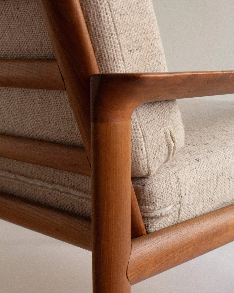 Danish Teak Lounge Chairs by Arne Wahl Iversen for Komfort