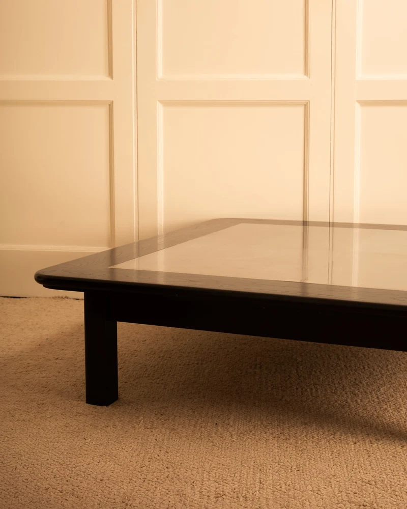 Wood & Metal Coffee Table