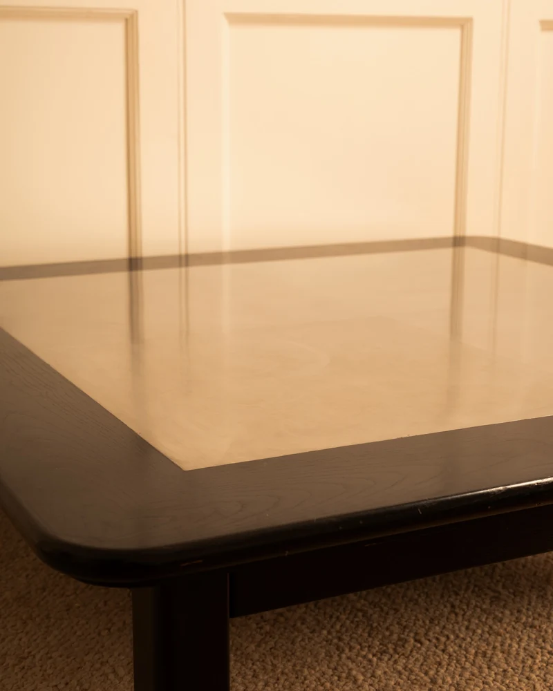 Wood & Metal Coffee Table
