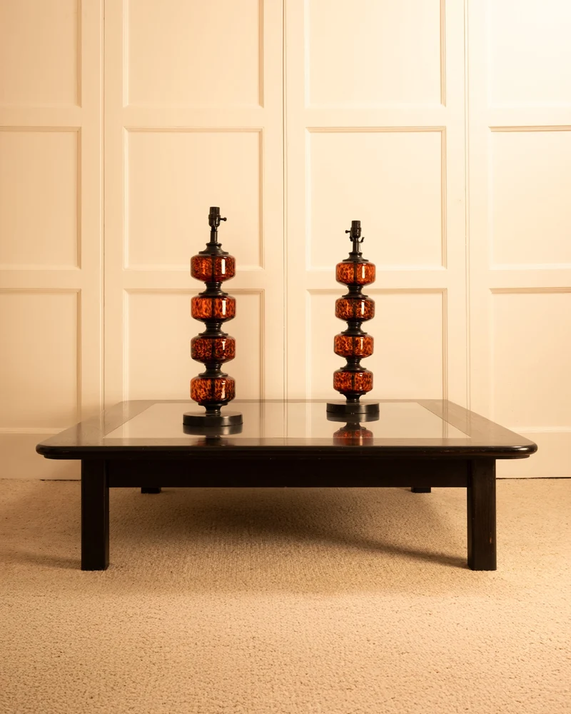Wood & Metal Coffee Table