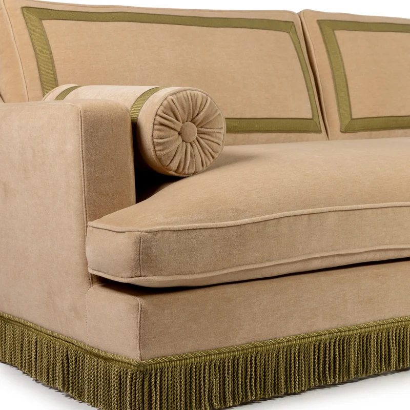 Orlando Sofa - Trim tape and fringe